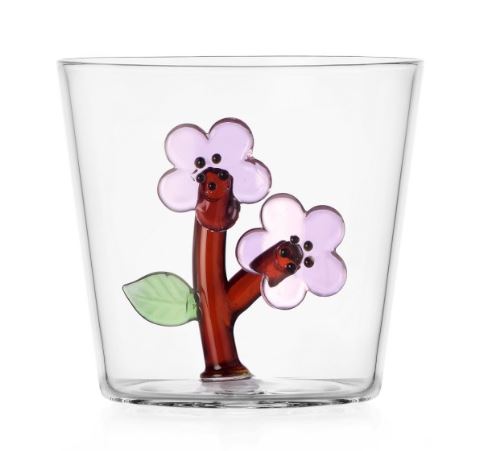 6 Verre à Eau Fleur BOTANICA Peach Blossom "ICHENDORF" – Image 1