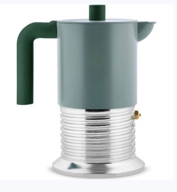 8 Cafetière Vite 6 Tasses Verte "ALESSI" – Image 1