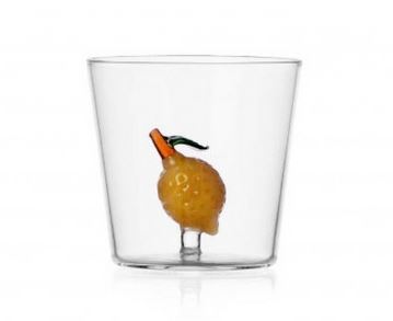 33 Verre à Eau Citron FRUITS AND FLOWERS "ICHENDORF" – Image 1