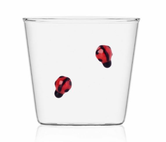 35 Verre à Eau Design Coccinelles GARDEN PICNIC Ladybugs "ICHENDORF" – Image 1