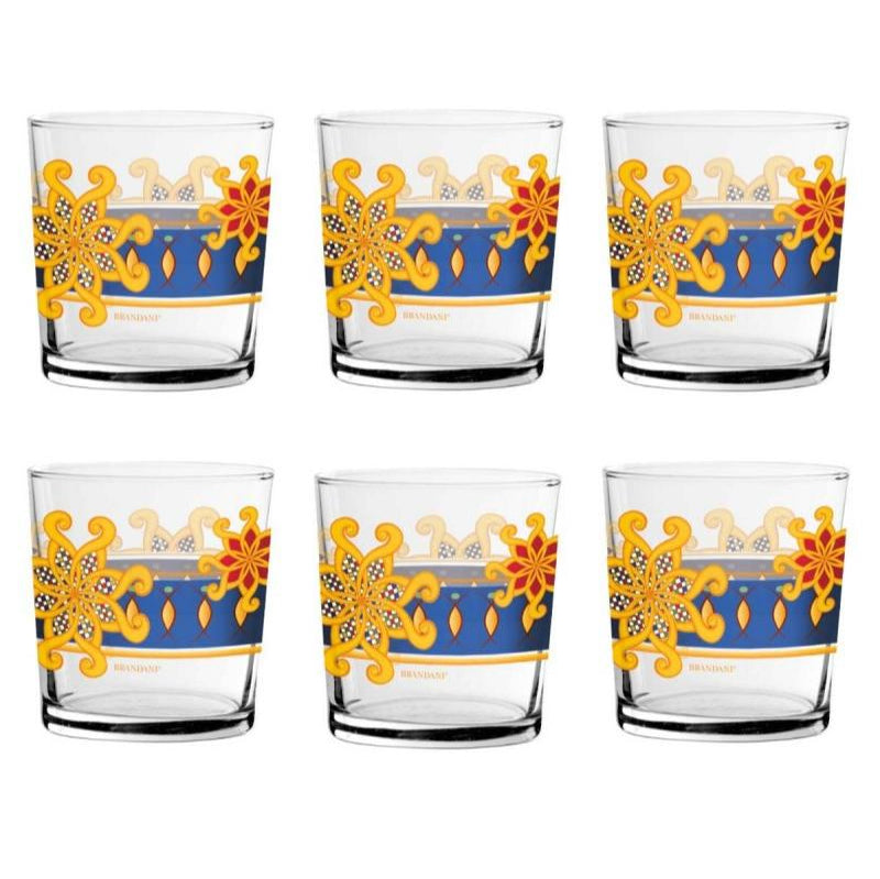 Immagine5 "Miami" Set de 6 verres colorés, BRANDANI – Image 1