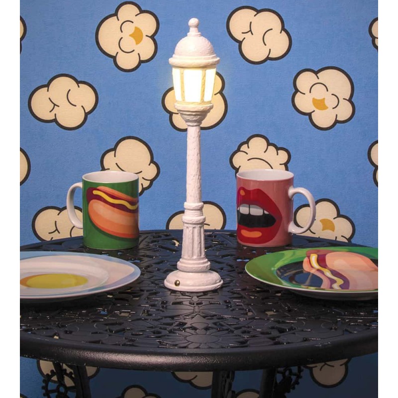street-lamp-dining-petit-lampadaire-de-table-seletti Lampe de Table "STREET LAMP", SELETTI – Image 1