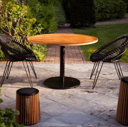 A1A1A1 Table De BISTRO RONDA En Plein Air " VINCENT SHEPPARD " – Image 1
